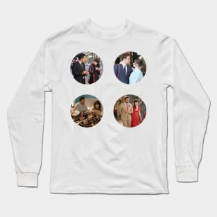 Nick and Jess Sticker Pack Long Sleeve T-Shirt